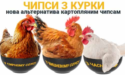 Фото статті Чипси з курки від Snack Zone