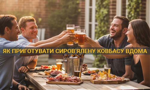 Фото Рецепт сиров'яленої ковбаси. Як приготувати ковбасу вдома