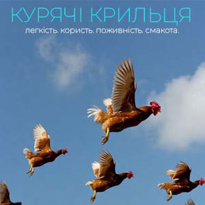 Фото з посиланням на статтю про курячі крильця холодного копчення
