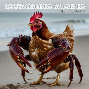 Фото з посиланням куряча соломка та куряча паличка